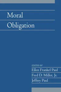 Moral Obligation (Social Philosophy and Policy)