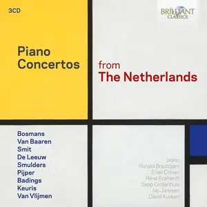 Piano Concertos from The Netherlands [3CDs] (2025)