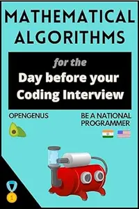 Mathematical Algorithms for the day before your coding interview