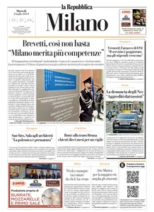la Repubblica Milano - 2 Luglio 2024