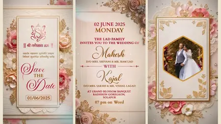 Wedding Invitation After Effects 57875370