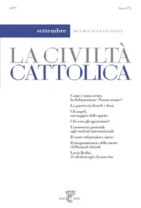 La Civilta Cattolica - Settembre 2025