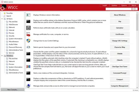 WSCC - Windows System Control Center 10.0.1.1 Commercial Portable
