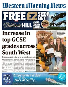 Western Morning News Devon - 23 August 2024