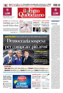 Il Fatto Quotidiano - 7 Marzo 2025