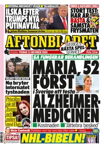 Aftonbladet - 13 October 2026