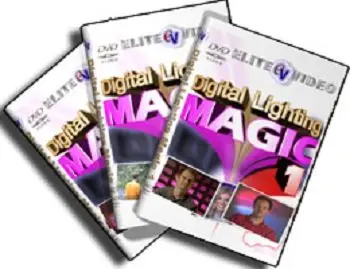 Elite Video - Digital Lighting Magic Videos on 3 DVDs - learn the secrets of the top lighting pros