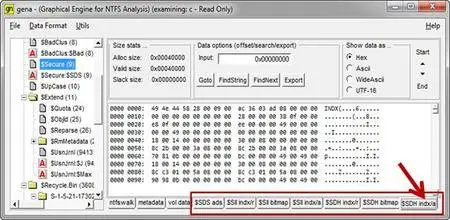 Graphical Engine for NTFS Analysis 0.31 (x86/x64) Portable