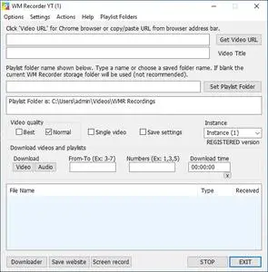 WM Recorder YT 3.1.1