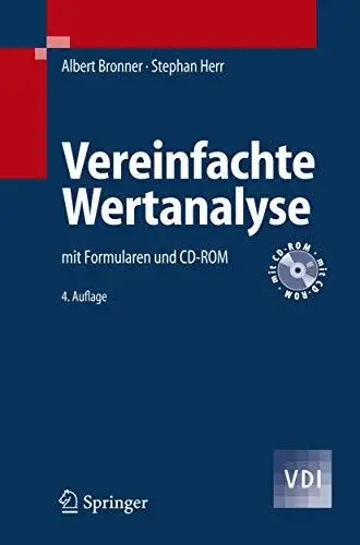 Vereinfachte Wertanalyse: mit Formularen und CD-ROM