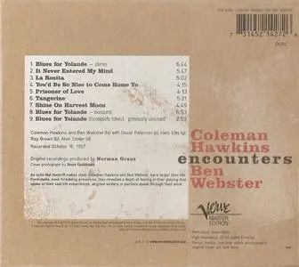 Coleman Hawkins/Ben Webster - Coleman Hawkins Encounters Ben Webster (1959) {1997 Verve Master Edition}