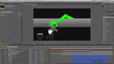 Lynda.com After Effects Rigging a Character Arm for Animation