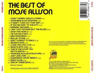 Mose Allison - The Best of Mose Allison (1988)