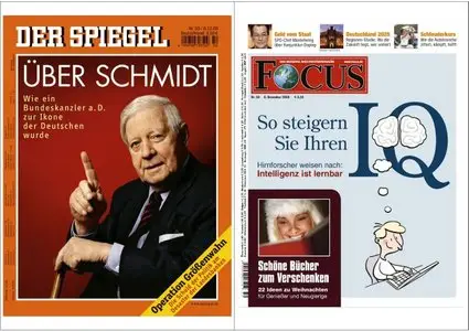 Spiegel und Focus 2008.50 vom 08.12.2008