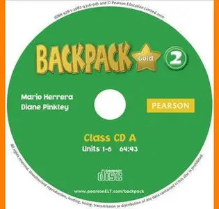 ENGLISH COURSE • Backpack Gold 2 • AUDIO • Class CDs (2015)