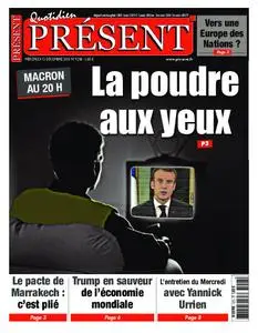 Présent quotidien - 11 décembre 2018