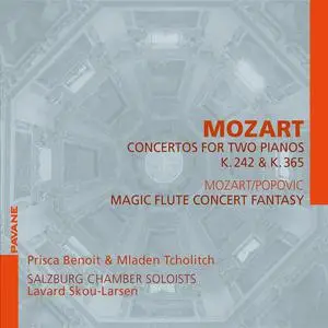 Prisca Benoit, Mladen Tcholitch - Mozart: Concertos for Two Pianos K. 242 & K. 365 (2022)