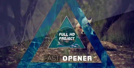 Fast Glitch Opener - Project for After Effects (VideoHive)