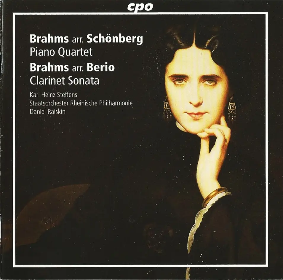Daniel Raiskin - Brahms arr. Schoenberg: Piano Quartet; Brahms arr ...