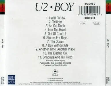 U2 - Boy (1980) {Reissue}