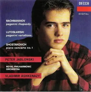 Rachmaninov & Lutoslawski Paganini Variations - Shostakovich Piano Concerto No.1 (Decca)