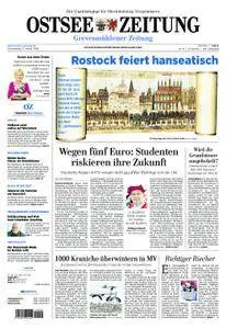 Ostsee Zeitung Grevesmühlener Zeitung - 11. Januar 2018