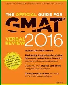ENGLISH COURSE • The Official Guide for GMAT Verbal Review 2016