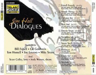 Jim Hall - Dialogues (1995) {Telarc Jazz} **[RE-UP]**