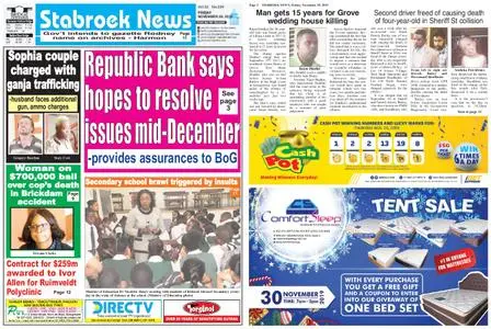 Stabroek News – November 29, 2019