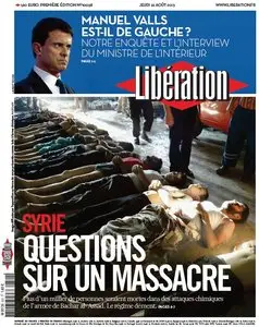 Libération du Jeudi 22 Août 2013