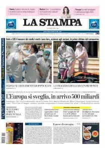 La Stampa Cuneo - 10 Aprile 2020