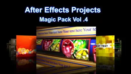 After Effects Projects Magic Pack Vol.04 More Than 100 Projects