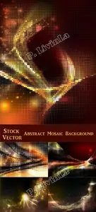 Stock Vector - Abstract Mosaic Background