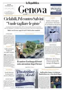 la Repubblica Genova - 19 Febbraio 2024