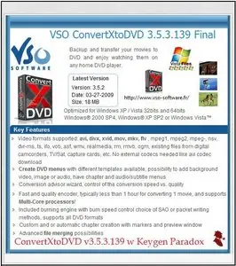 ConvertXtoDVD v3.5.3.139 Final Multilang plus Portable