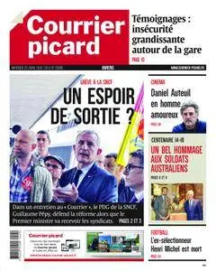 Courrier Picard Amiens - 25 avril 2018
