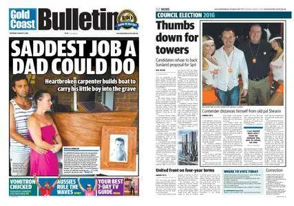 The Gold Coast Bulletin – March 17, 2016