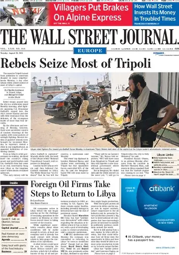 The Wall Street Journal Europe 2011.08.23
