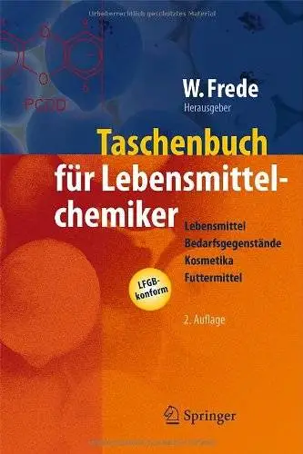 Taschenbuch Fur Lebensmittelchemiker