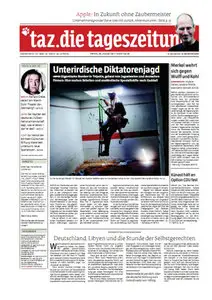 Tageszeitung TAZ vom 26 August 2011