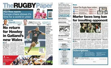 The Rugby Paper – December 31, 2022