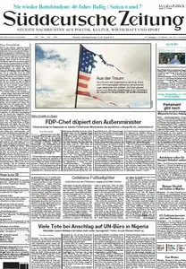 Süddeutsche Zeitung vom 27 August 2011