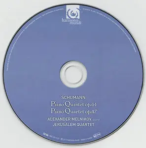 Schumann - Melnikov / Jerusalem Quartet - Piano Quartet & Piano Quintet (2012, Harmonia Mundi # HMC 902122)