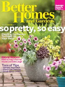 Better Homes & Gardens Magazine May 2010