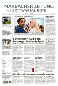 Marbacher Zeitung - 15. Mai 2019