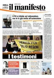 il Manifesto - 30 Marzo 2016