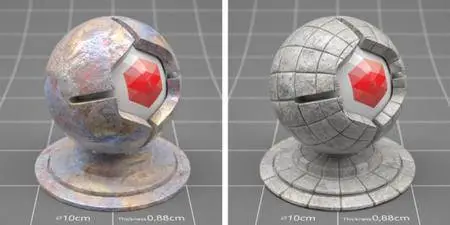 The Pixel Lab: Redshift C4D Material Pack