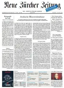 Neue Zürcher Zeitung vom 22. Oktober 2011