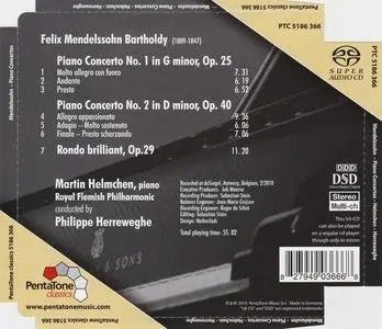 Martin Helmchen, Philippe Herreweghe, Royal Flemish Philharmonic - Felix Mendelssohn: Piano Concertos, Rondo brilliant (2010)