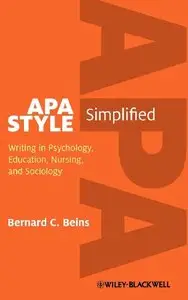 APA Style Simplified: Writing in Psychology, Education, Nursing, and Sociology (repost)